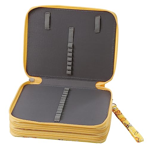 Image of 72 Slots Pencil Case Organizer w /Removal Handle Strap