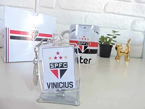 Caneca Camisa time do São Paulo Personalizada com nome e numero