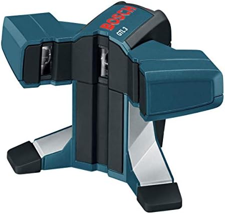 BOSCH GTL3 65 Ft Wall & Floor Covering Laser, Includes 4 AA Batteries, Versatile Steel Positioning Plate, Laser Target, & Pouch