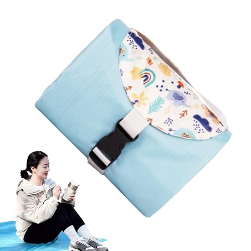 JINGLING Esterilla de picnic de bolsillo, manta impermeable para pícnic, esterilla de playa para exteriores, esterilla de camping impermeable, manta de viaje compacta, manta de senderismo plegable