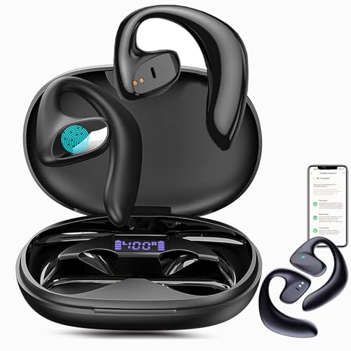 Translation Earbuds, 3-in-1 Ai Translator Earbuds 144 Languages & Accents Translation in Real Time, Language Translation Earbuds Real Time fit iOS & Android for Travel Business Learning