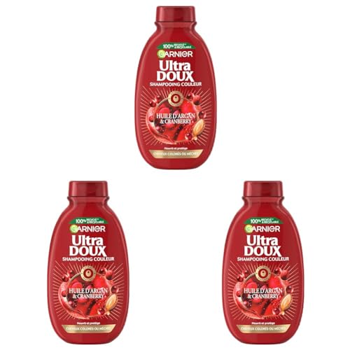 Garnier Ultra Doux Shampooing Couleur Argan Cranberry 300 ml