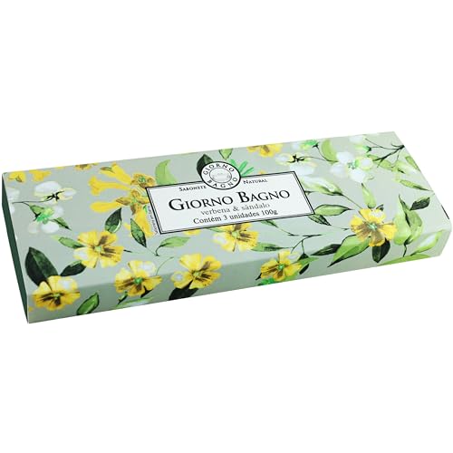 Giorno Bagno Kit De Sabonete Em Barra Para Mãos E Corpo Verbena E...