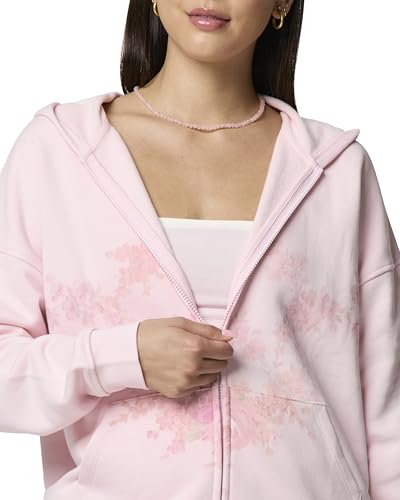 Image of florence by mills Women's Cozy Crush Oversized Graphic Zip Hoodie
