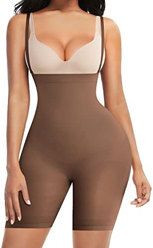 FeelinGirl fajas colombianas High Waisted Shorts Tummy Control Shapewear Butt Lifter Body Shaper for Women Control Panties