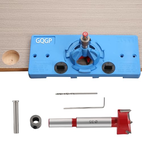 35mm Hinge Jig Concealed Hinge Hole Saw Jig Higne Drilling Jig Hole Guide Woodworking for Kitchen