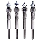 FridayParts 4PCS Glow Plug 9-82511978-0 9825119780 Compatible for Isuzu C240 C190 C201 C221 4BA1