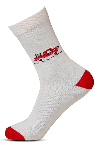 Image of RC. ROYAL CLASS Boys & Girls Calf Length Premium Soft Cotton Multicolored Socks For Kids (Pack of 5 Pairs)