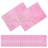 OHPHCALL 100 Tarjetas para Exhibir Pendientes y Joyería en Papel Rosa, Duraderas y Elegantes para Organización y Exhibición en Tiendas o Ferias