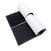 Produktbild Arlent 100 mm breit 1 Meter lang Selbstklebende Haken- und-Loop Streifen Set mit Sekundenkleber wieder Nylon Stil Stoff Schwarz