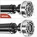 A-Premium Rear Complete Drive Shaft Prop Shaft Driveshaft Assembly Compatible with Audi RS4 2007-2008, S4 2004-2008, Replace# 8E0521101AA