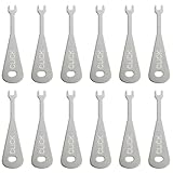 Emergency Light Test Fish Key 12 Pack, Mellbree Click Fish Key Set for Emergency Lighting Test