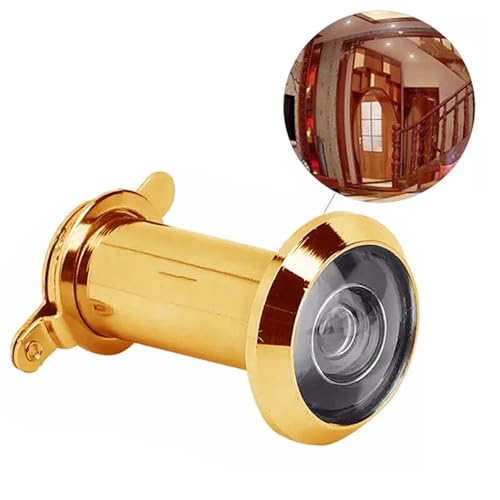2 Pcs Mirilla para Puerta de 220 Grados Visor de Ángulo Amplio Lente de Vidrio para Seguridad miniatura 4