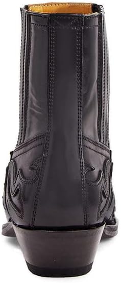 Western Cowboy Boots Breathable Casual Comfortable High top Embroidered Pointed Toe Stitched Oxford Boots