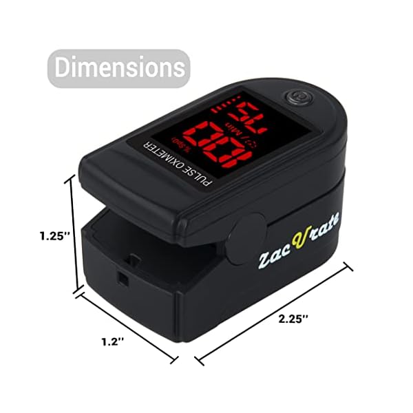 Zacurate Pro Series 500DL Fingertip Pulse Oximeter: Your Reliable Health Companion
