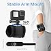 Action Camera Accessories Kit - 5-in-1 Set for GoPro Hero Compatible with All Models Head Strap, Chest Harness, Backpack Clip, 360° Wrist Strap, Storage Bag
