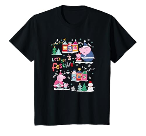 T-shirt Peppa Pig en coton confortable vêtement fête enfant
