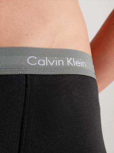 Image of Calvin Klein CK-001 Men's Trunks Underwear Low Rise Trunks 3 Pack Set