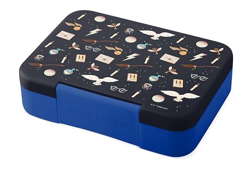 Image of Simple Modern Harry Potter Bento Lunch Box for Kids | BPA Free, Leakproof, Dishwasher Safe | Lunch Container for Girls and Boys | Porter Collection | 5 Compartments | Harry Potter Magical Mashup