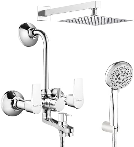 JAQUAR Continental Series Wall Mixer 3-in-1 System with Provision for ...