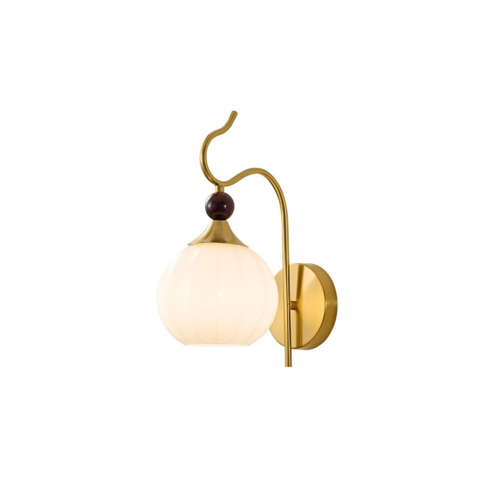 WQQYU6HKF Lights Vintage Living Room Corridor Study Decoration Wall Lamp Glass Lampshade Lamps