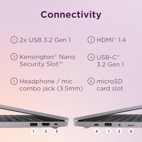 Image of Lenovo Chromebook 15 IdeaPad 3i (15.6 inch FHD, 4GB RAM, 64GB eMMC + 128GB SD Card, Intel Celeron N4500) for Home, Students & Everyday Use, 10-Hour Long Battery Life, HD Webcam, IST HUB, Wi-Fi, Chrome OS