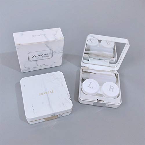 HEALLILY Kit de Mala de Viagem para Lentes de Contato Removedor de Lentes de Contato Com Garrafa E P