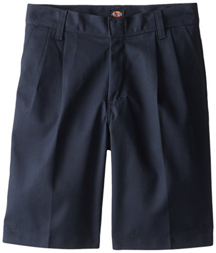 Dickies Boys' Pleated-Front Uniform Short