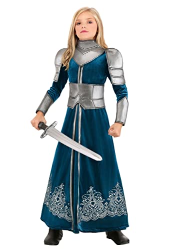 Disfraz Medieval de Guerrera para Niña miniatura 2