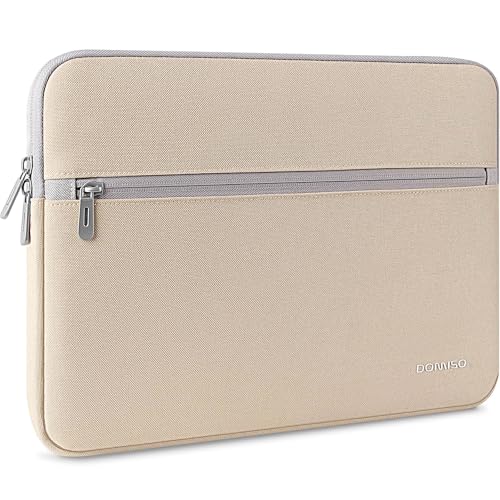 DOMISO Funda Protectora para Portátil de 14 15 Pulgadas, Bolsa Resistente al Agua Compatible con MacBook Air 15