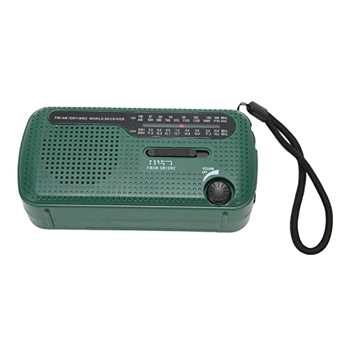 Radio multibande haute qualité pour équipement de randonnée et bivouac vert