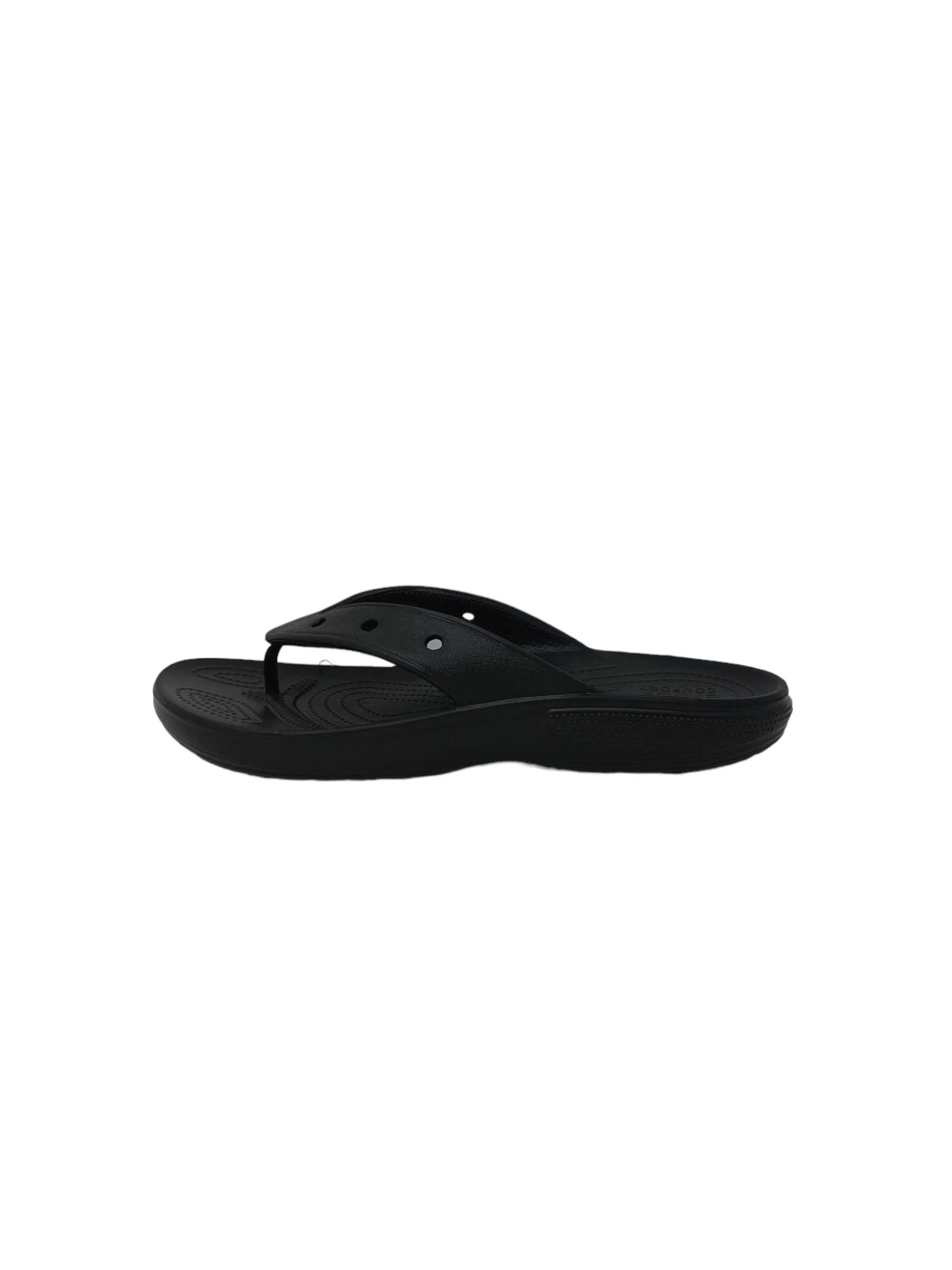 Unisex Classic Flip Flops, Black, m4/w5 UK