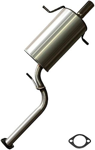 Northeastern Exhaust Stainless Steel Cat-Back Resonator Muffler Fits 2002-2005 Subaru Forester 2.5L