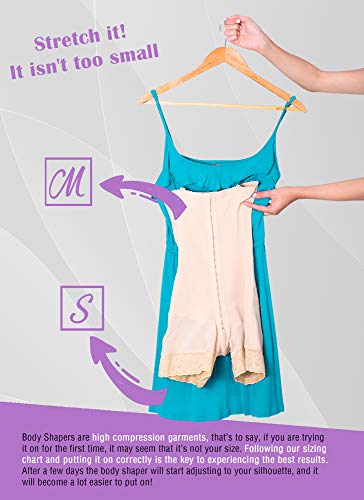 Image of M&D Full Body Faja for Women | Fajas Colombianas Moldeadoras Post Surgery - Stage 2 Faja for Tummy Tuck, Lipo 360 & BBL