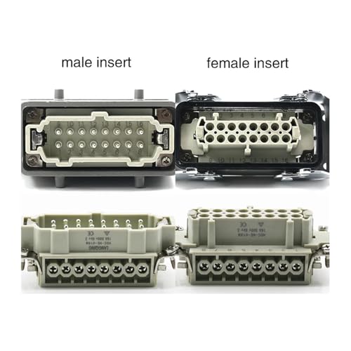Conector Rectangular Heavy Duty 16 Pines 16A 500V miniatura 7