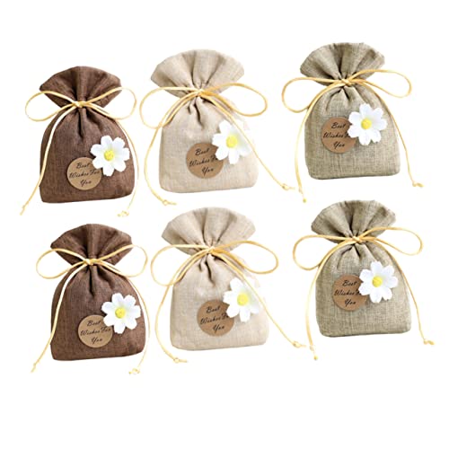 6 bolsas sachet de lavanda para hogar y auto