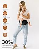 Pandanling - Baby Carrier with Hip Seat Newborn to Toddler - Mom's Choice Award Winner, 6-in-1 Ways to Carry, Safety Certified & Ergonomic for 0-36 Months (3-35 kg) (Black) - Image 3