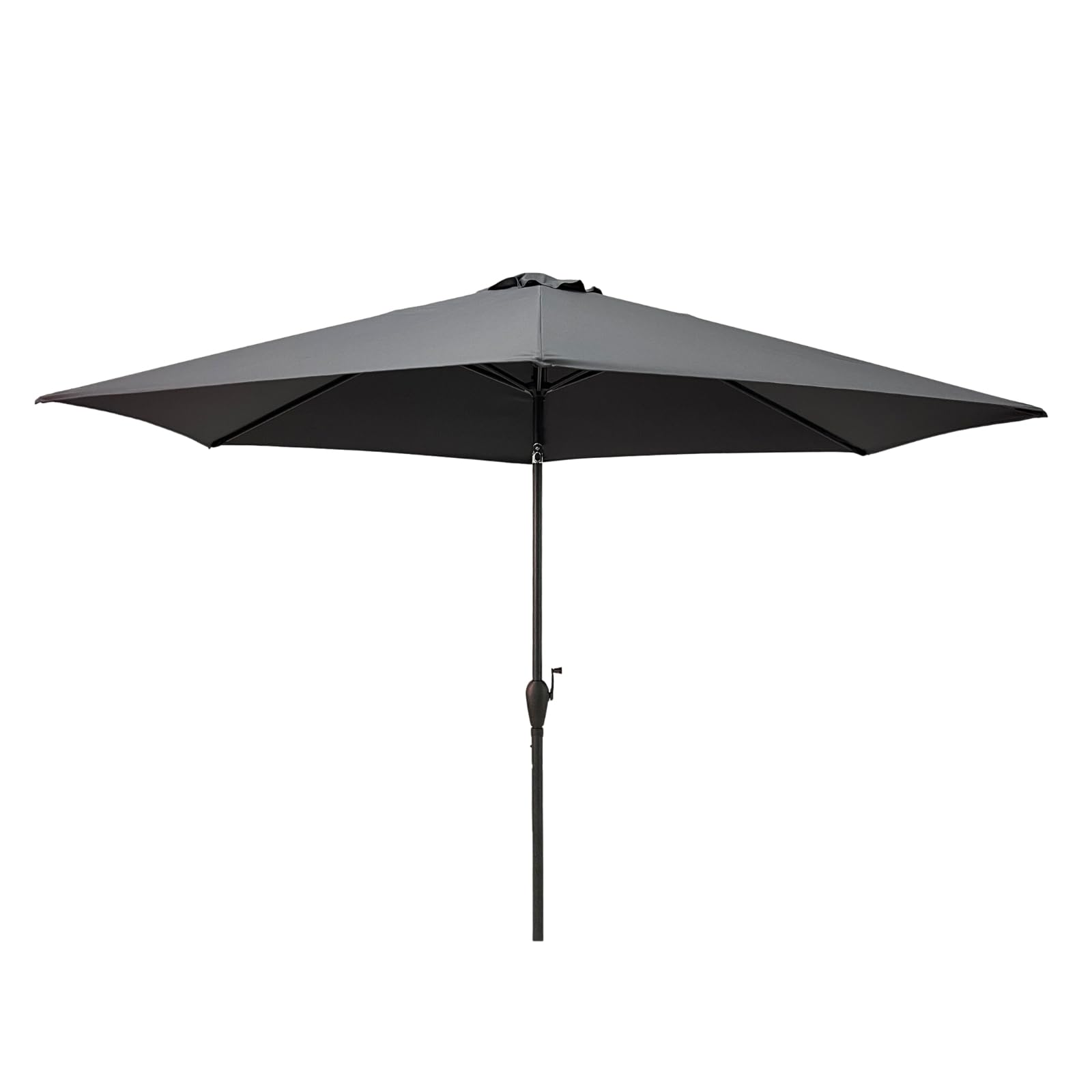 Doppler City sombrilla balcón 300 cm, Antracita, manivela, bolsa, UV 80