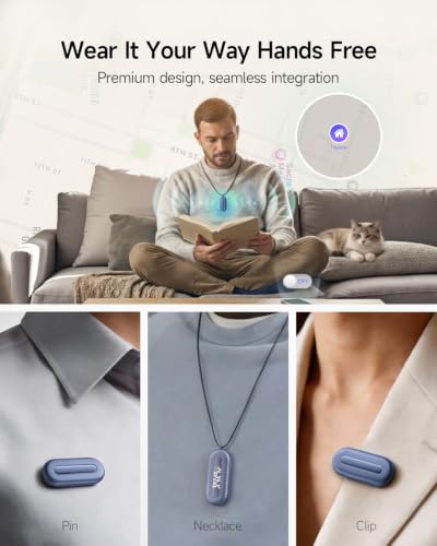 Image of ANYPIN Note Pod P1 AI Voice Recorder, Wearable AI Note Taker, Transcription