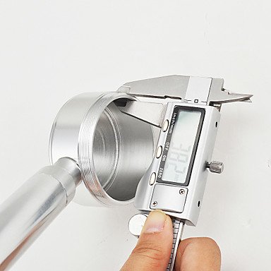 xzl alcachofa años Aluminio + 1,5 m Acero Inoxidable Manguera de Ducha + Soporte
