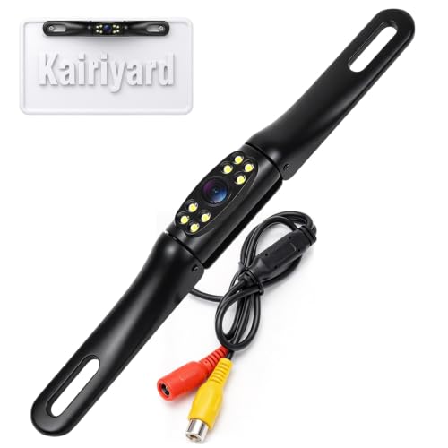 Image of License Plate Backup Camera, AHD 1080P & CVBS Switchable