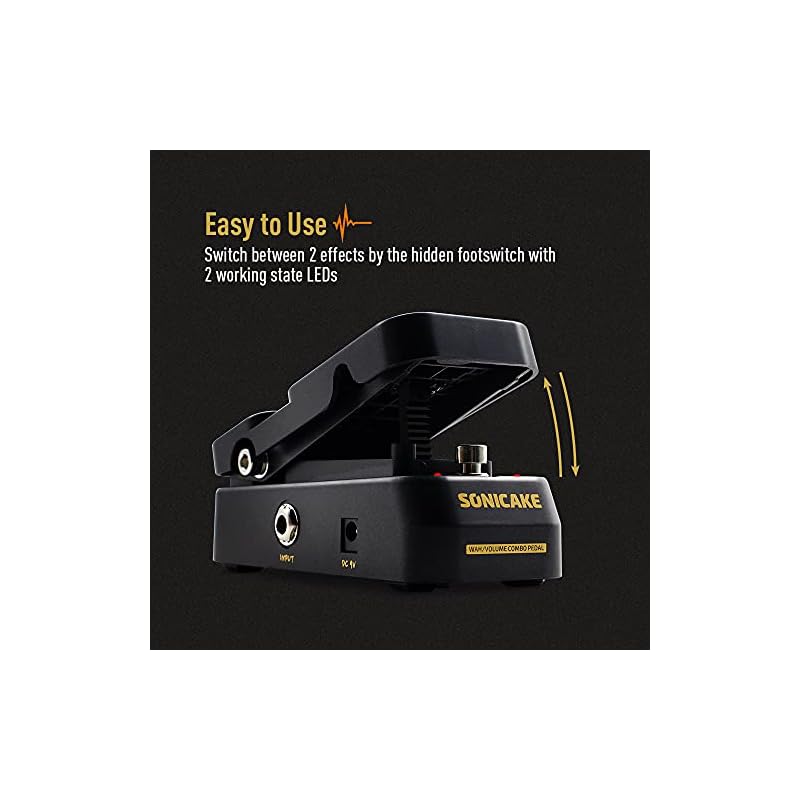 SONICAKE VolWah Active Volume & Wah Pedal