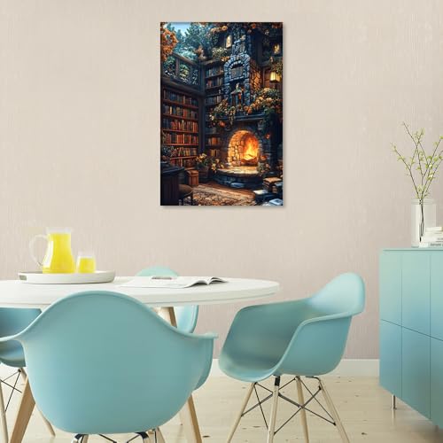 Décoration murale pour salon avec affiches et impressions giclées