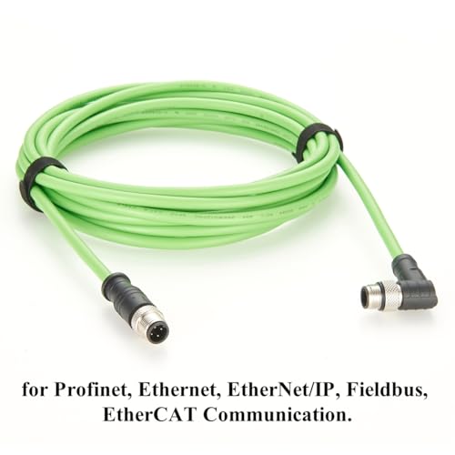 Cable Ethernet Profinet Cat5 M12 D Code 5 m miniatura 5