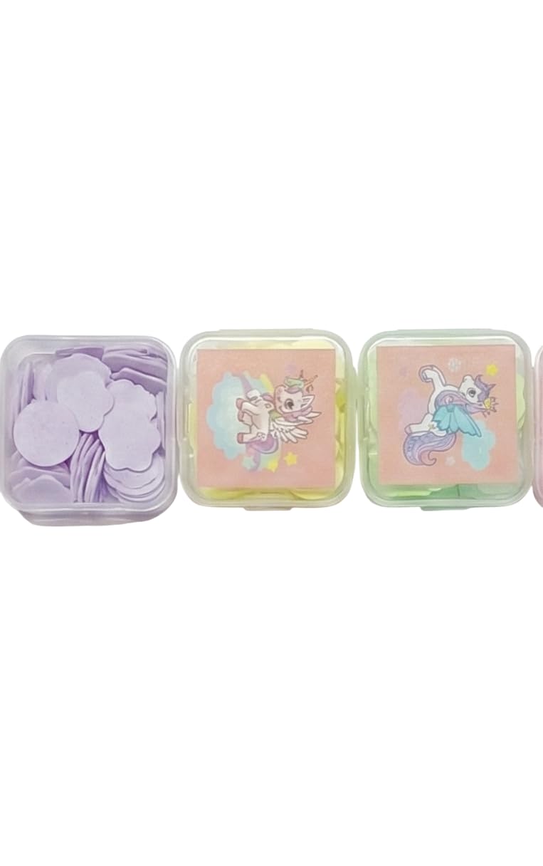 Portable Paper Soap Sheets for Travel & Outdoor Use, Disposable Hand Wash, Pocket Size Hygiene Sheets for Kids & Adults, Leak-Proof Box, Multi Pastel Colours, 6 Count (3)-image-15