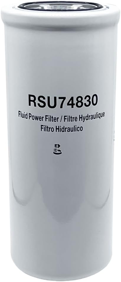 HERO Spin-On Hydraulic Oil Filter Replaces GEHL 074830 Fits Gehl 4640 5640 SL4640 SL5640 Skid Steer Loaders and More Pack of 12