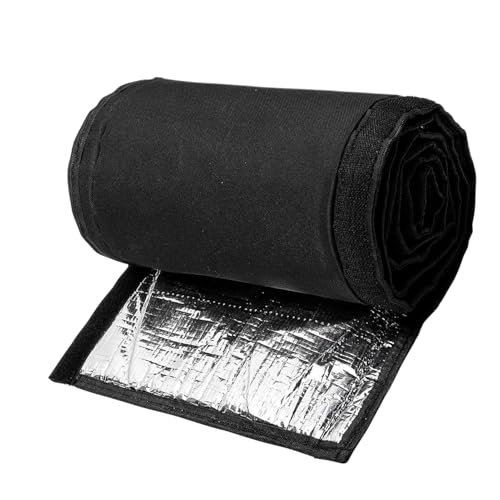 Cinta aislante para tuberías, cubierta protectora de tuberías, accesorio de aire acondicionado de 3 capas, envoltura de manguera de escape para invierno, sol, diario, al aire libre, bajo el suelo