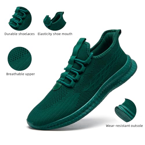 Image of Mens Slip On Walking Shoes Sneakers Running Shoes Trainers Athletic Gym Fitness Sport Shoes Non Slip Breathable Mesh Workout Fashion Breathable Comfortable