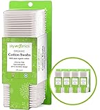 Organic Cotton Swabs by Sky Organics (1500 ct.) Natural Cotton Buds, Cruelty-Free Cotton Swabs,...