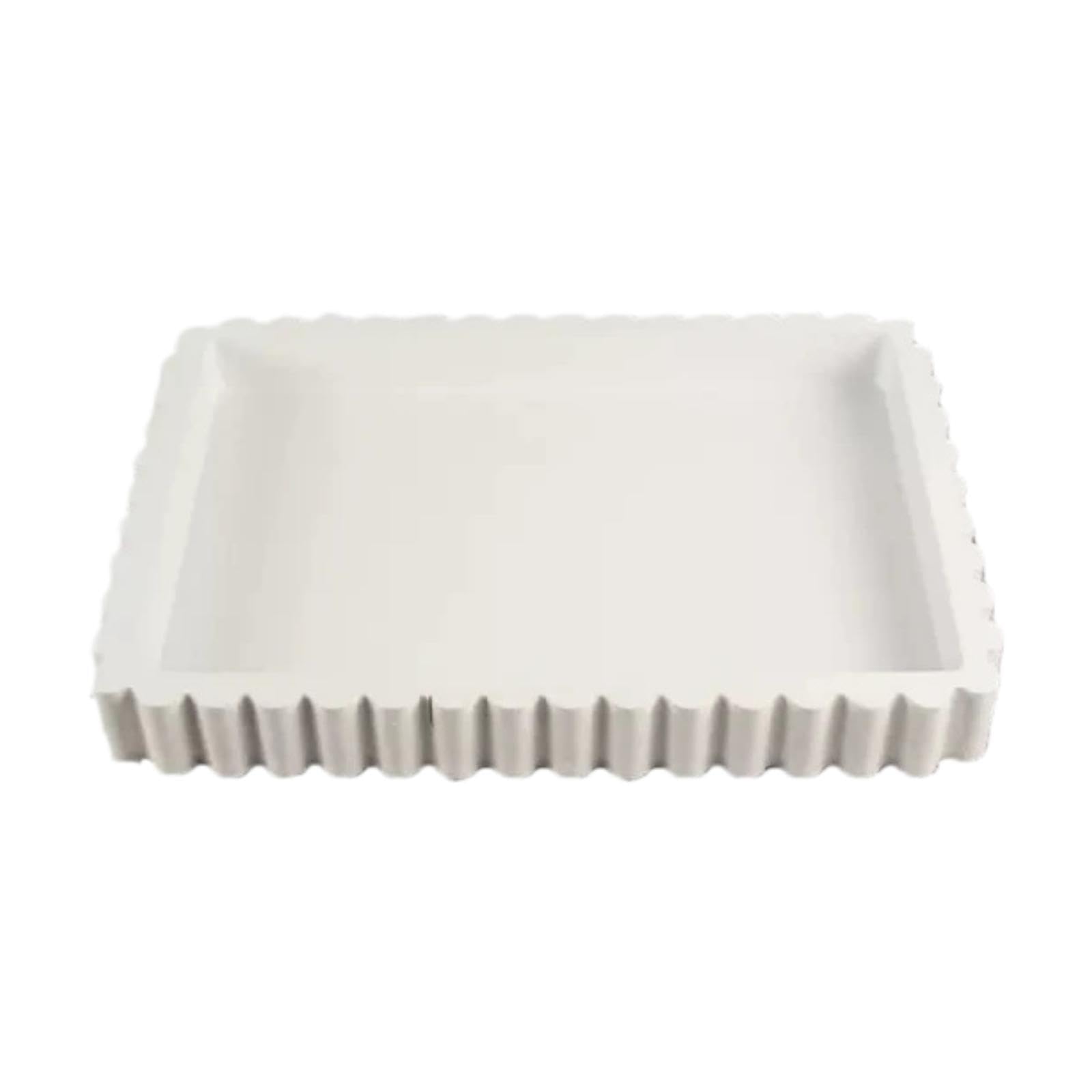 Fenteer Bandeja Rectangular Minimalista de Madera para Mesa de Centro, Bandeja de Madera para Servir, de para Mesa de Centro, Esponja